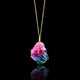 Rainbow Natural Stone Necklace - Freedom Look
