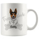 Personalized Rat Terrier Dog Mom Dad Mug, Funny Dog Owner Gift