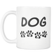 Best Dog Auntie Coffee Mug - Dog Aunt With Paws Mug - Greatest Auntie Ever - Great Gift For Aunt (11 oz) - Freedom Look