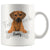 Personalized Rhodesian Ridgeback Dog Mom Dad Mug, Funny Dog Owner Gift