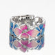 Unique Colorful Butterfly Flower Ring - Freedom Look