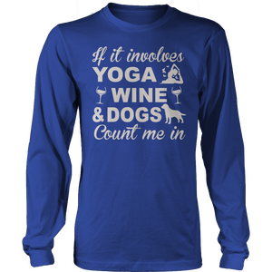 Limited Edition - Yoga Wine Dogs