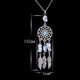 Dreamcatcher Reiki Natural Stone Pendant Necklace - Freedom Look