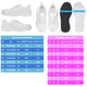 Blue Butterfly Sneakers, Butterflies Gift - Freedom Look