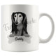Personalized Saluki Dog Mom Dad Mug, Funny Dog Owner Gift
