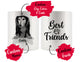 Personalized Saluki Dog Rescue Mom Dad Mug, Best Dog Owner Gift