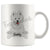 Personalized Samoyed Dog Mom Dad Mug, Funny Dog Owner Gift