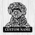 Personalized Schnoodle Metal Sign, Dog Owner Wall Art, Memorial Gift