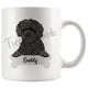 Personalized Schnoodle Dog Mom Dad Mug, Funny Dog Owner Gift