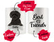 Personalized Schnoodle Dog Rescue Mom Dad Mug, Best Dog Owner Gift