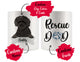 Personalized Schnoodle Dog Rescue Mom Dad Mug, Best Dog Owner Gift