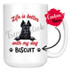 Personalized Scottish Terrier Dog Mom Dad Mug, Custom Dog's Name Gift