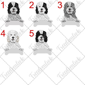 Personalized Sheepadoodle Dog Rescue Mom Dad Mug, Best Dog Owner Gift