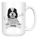 Personalized Sheepadoodle Dog Mom Dad Mug, Funny Dog Owner Gift