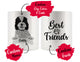 Personalized Sheepadoodle Dog Rescue Mom Dad Mug, Best Dog Owner Gift
