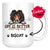 Personalized Shetland Sheepdog Dog Mom Dad Mug, Custom Dog's Name Gift