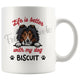 Personalized Shetland Sheepdog Dog Mom Dad Mug, Custom Dog's Name Gift