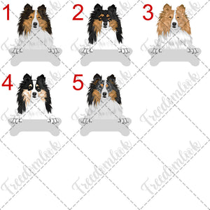 Personalized Shetland Sheepdog Dog Rescue Mom Dad Mug, Best Dog Owner Gift