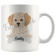 Personalized Shih-Poo Dog Mom Dad Mug, Funny Dog Owner Gift