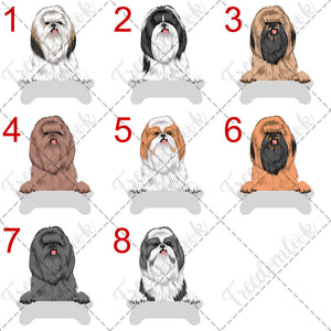 Personalized Shih Tzu Dog Rescue Mom Dad Mug, Best Dog Owner Gift