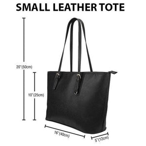 Golden Sea Turtle Large PU Leather Tote - Freedom Look