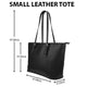 Golden Sea Turtle Large PU Leather Tote - Freedom Look