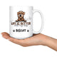 Personalized Soft Coated Wheaten Terrier Dog Mom Dad Mug, Custom Dog's Name Gift