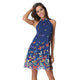 Sleeveless Butterfly Summer Dress