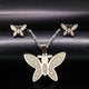 Butterfly Set - Necklace & Earrings - Freedom Look