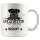 Personalized Standard Schnauzer Dog Mom Dad Mug, Custom Dog's Name Gift