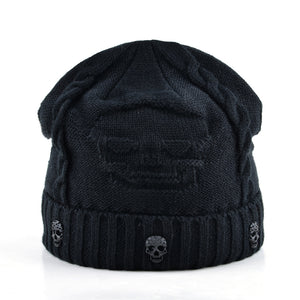 Cool Skull Beanie Hat - Freedom Look