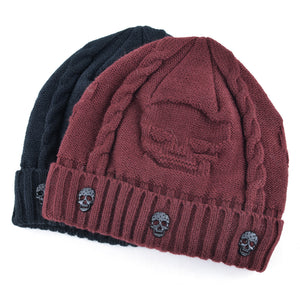 Cool Skull Beanie Hat - Freedom Look