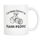 Photographer Coffee Mug - Photography Gag Gifts - Unique Funny Gift For Him Or Her - I Flash People With My Camera - Photography Related Gifts (11 oz)