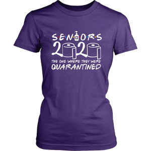Seniors 2020 Pandemic Quarantine Toilet Paper Unisex & Women T-Shirt