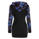 Trendy Butterfly Tunic Hoodie For Autumn & Winter - Freedom Look