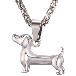 Lovely Dachshund Necklace - Freedom Look
