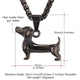 Lovely Dachshund Necklace - Freedom Look