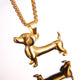 Lovely Dachshund Necklace - Freedom Look