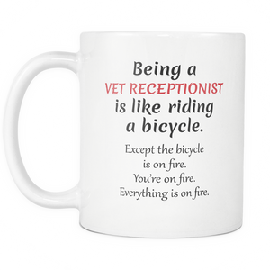Veterinary Gift, Vet Tech Student, Vet Technician, Veterinarian Receptionist, Gift For Vet Tech, Vet Tech Cup, Veterinary Student, Vet Mug (11oz)