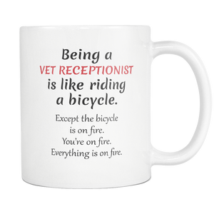 Veterinary Gift, Vet Tech Student, Vet Technician, Veterinarian Receptionist, Gift For Vet Tech, Vet Tech Cup, Veterinary Student, Vet Mug (11oz)