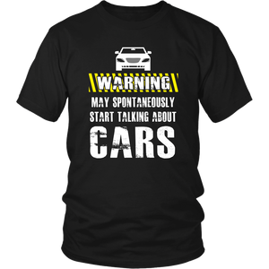 Spontaneously Talking About Cars Unisex T-Shirt