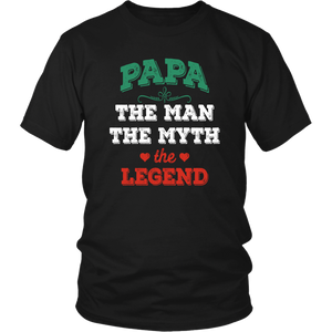 Papa The Man The Myth The Legend District Unisex Shirt