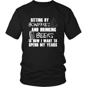 Camping & Beer Is My Life Hiking Lover Unisex T-Shirt