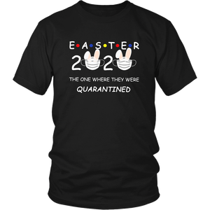 Easter 2020 Quarantine Pandemic Bunnies With Masks Unisex & Women T-Shirt