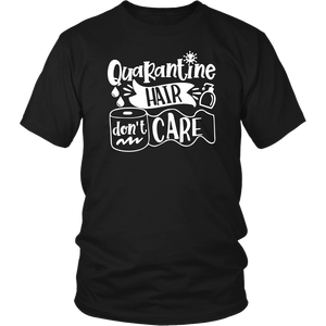 Pandemic Quarantine Hair Don't Care Toilet Paper Unisex & Women T-Shirt