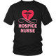 Hospice Nurse Heart Medical Career Medicine Jobs Women & Unisex T-Shirt