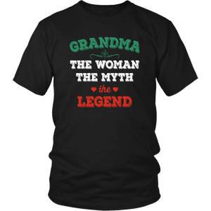 Grandma The Woman The Myth The Legend District Unisex Shirt