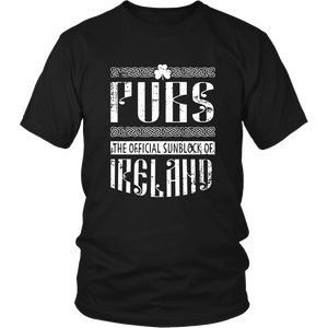 Pubs - Sunblock Of Ireland Patrick's Day St Patrick Unisex T-Shirt