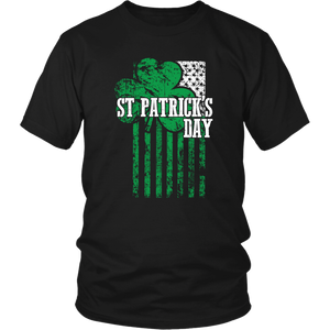 USA Flag Patrick's Day St Patrick Unisex T-Shirt
