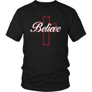 Believe In God Womens And Unisex T-Shirt